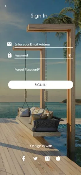 Layar 1 dari 4 — YourServio
