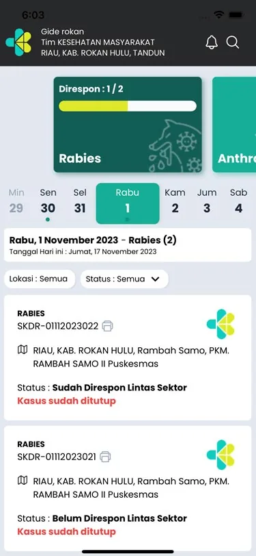 Layar 2 dari 3 — SIZE