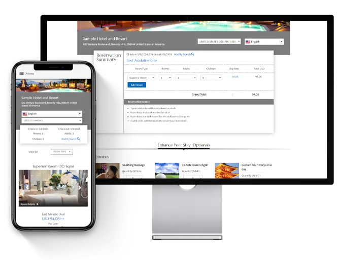 Pelican Hotel Solutions — product mockup